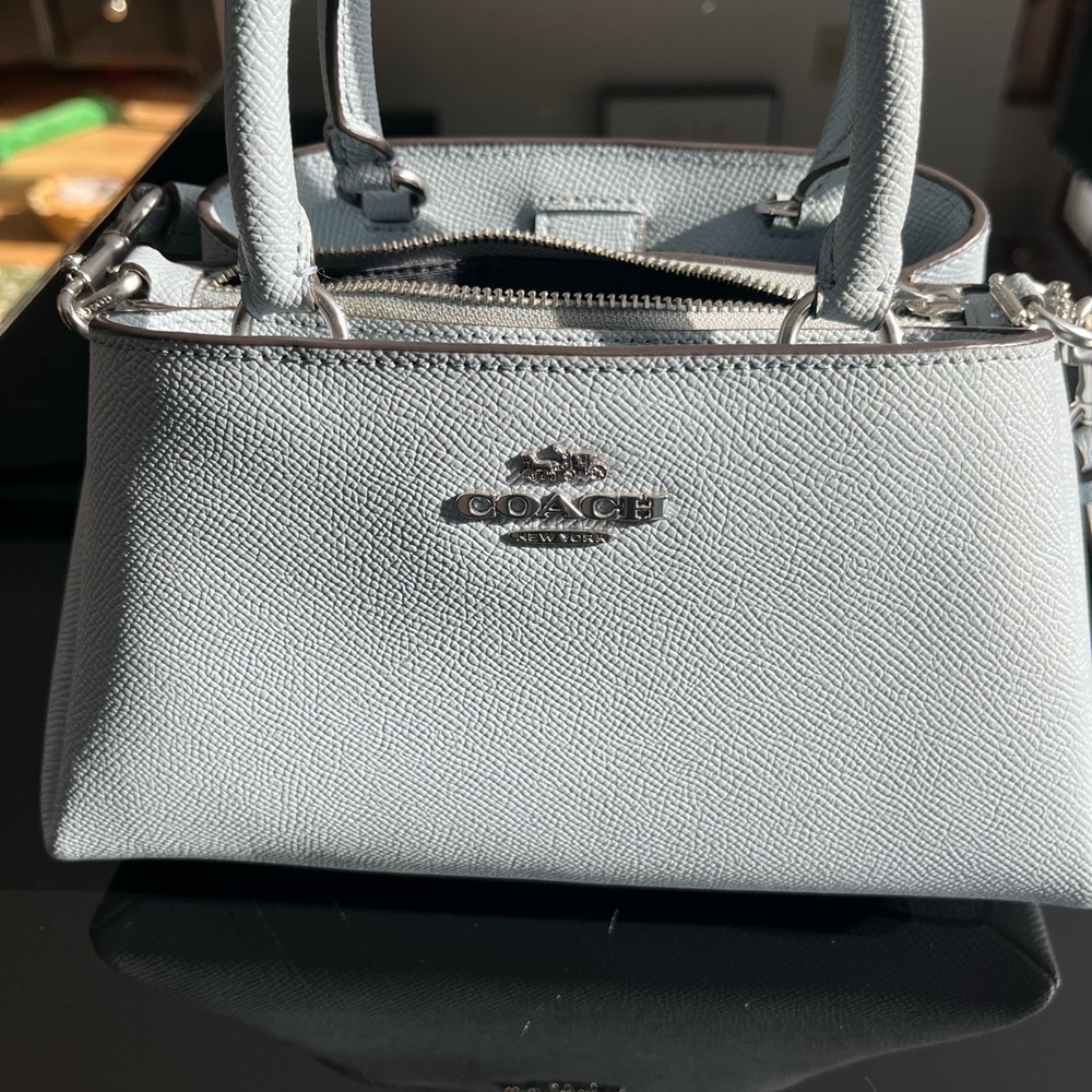 Coach Light Blue Handbag
